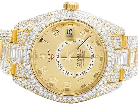 rolex with vvs diamonds|rolex full diamond watch price.